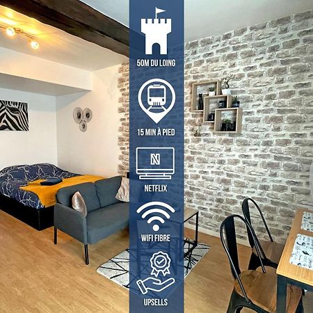 Cosy Studio - 50M Du Loing - Hyper-Centre Moret-sur-Loing Dış mekan fotoğraf